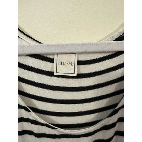 Her She Stripe Tunic, 2X - Picture 2 of 3